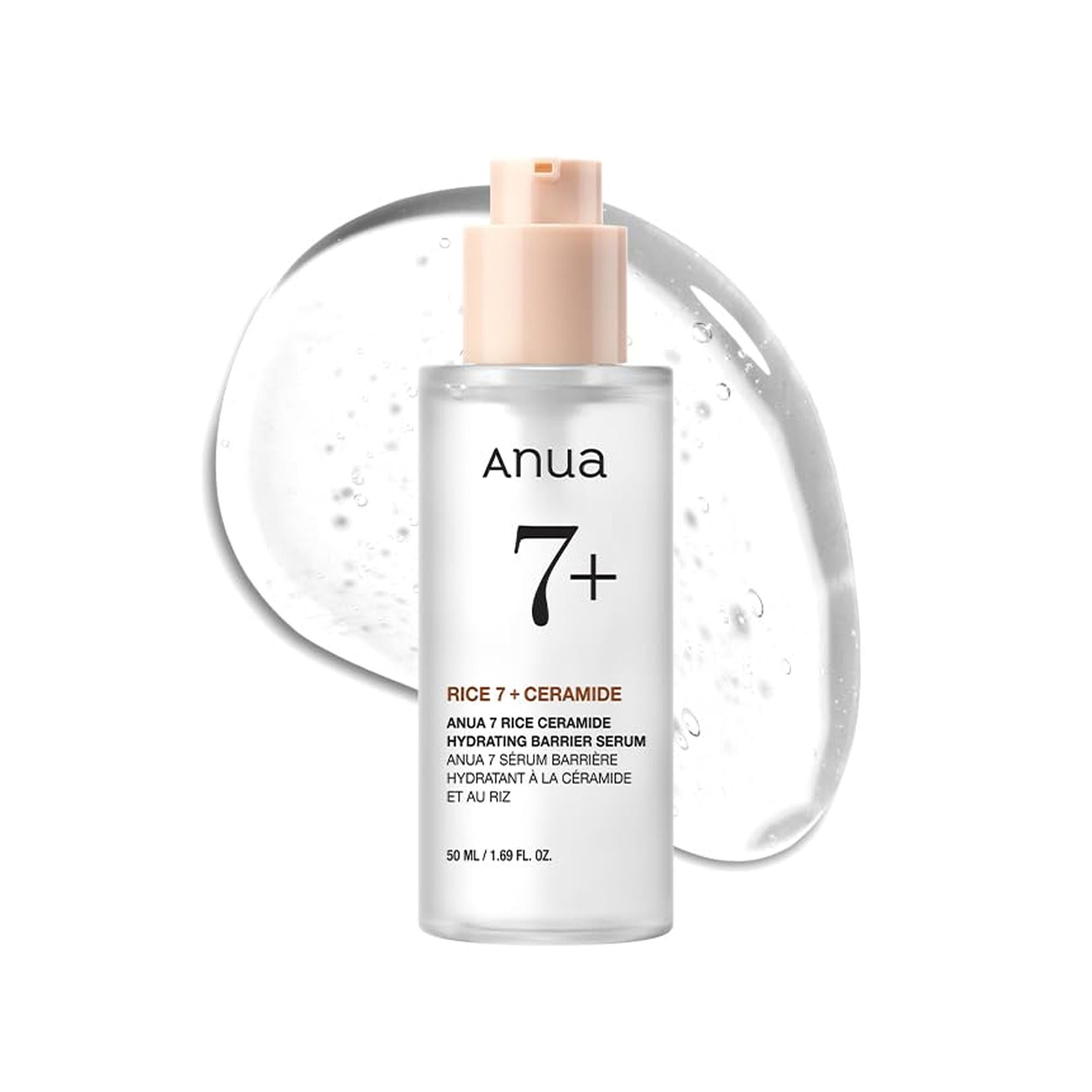 Anua 7 + Rice Ceramide Hydrating Barrier Serum - 50 ml