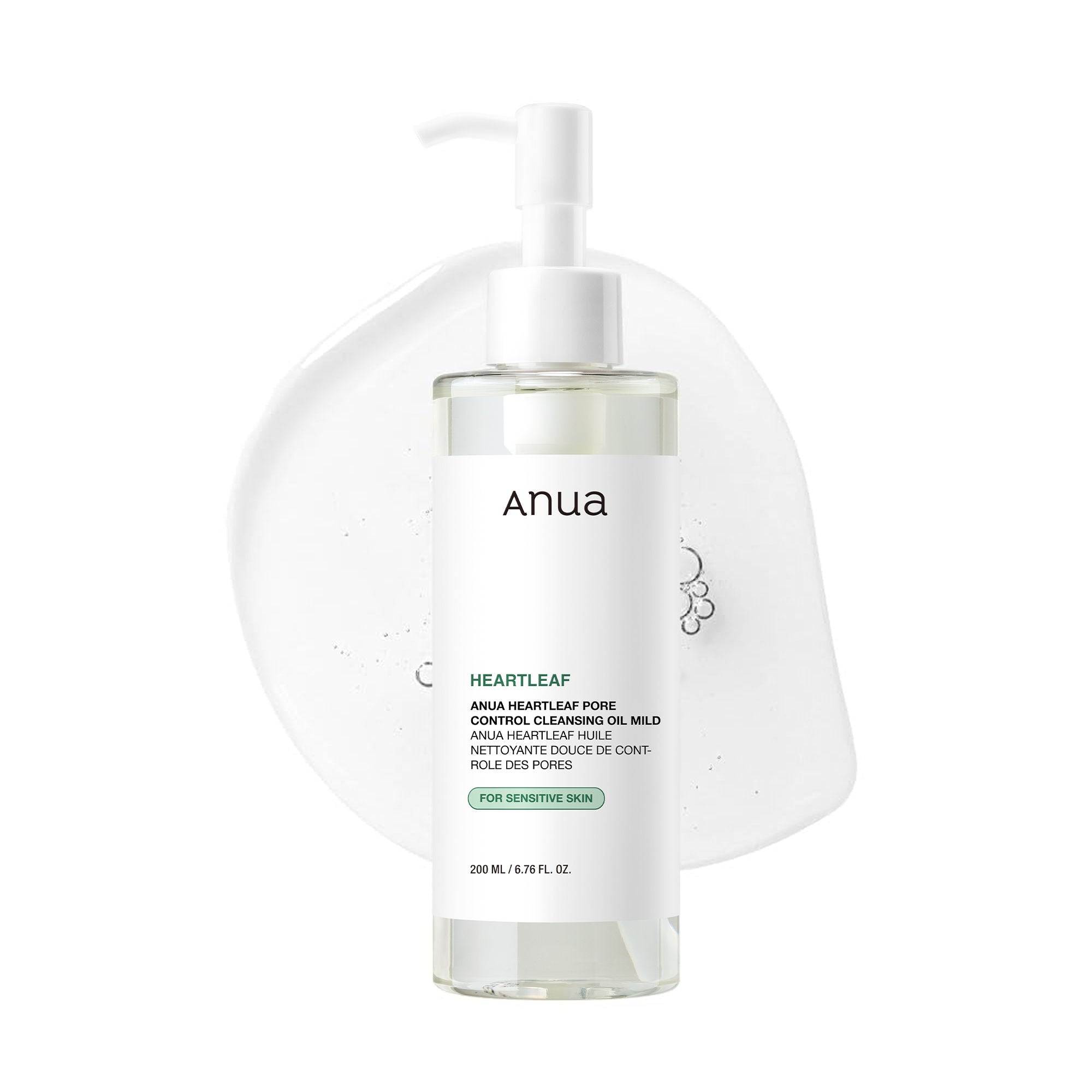Anua Heartleaf Pore Control Cleansing Oil Mild For Sensitive Skin - 200 ml
