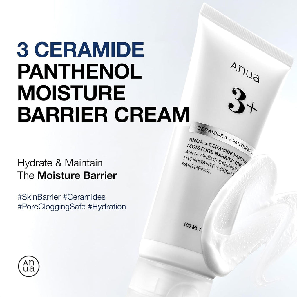 Anua 3 Ceramide Panthenol Moisture Barrier Cream 48H Hydration - 100 ml