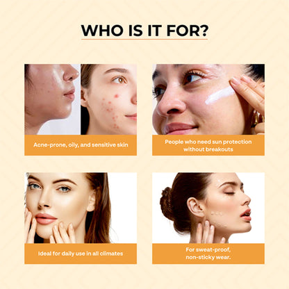 Dr.Sakhiya Acne & Pimple Sunscreen SPF 50