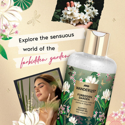 Wanderlust Shower Gels - Forbidden Garden