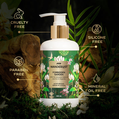 Wanderlust Moisturizing Body Lotion - Forbidden Garden