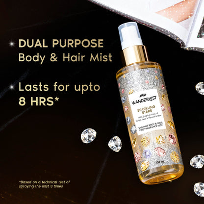 Wanderlust Fragrance Mist For Her - Sparkling Stars