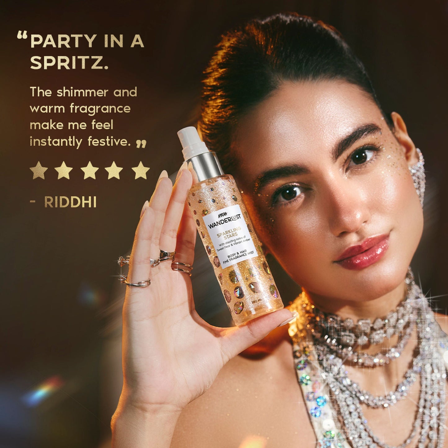 Wanderlust Fragrance Mist For Her - Sparkling Stars