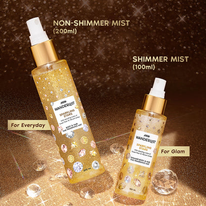 Wanderlust Fragrance Mist For Her - Sparkling Stars