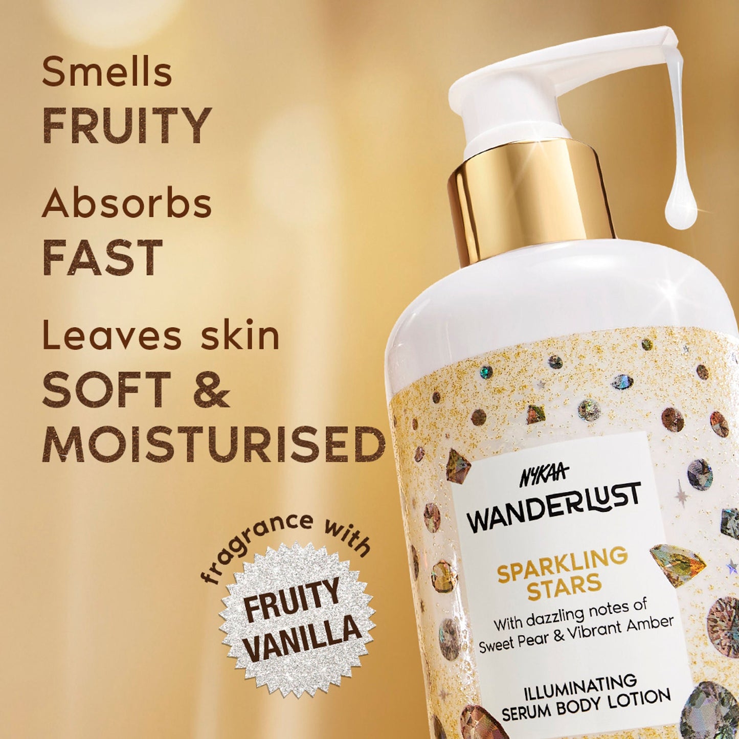 Wanderlust Moisturizing Body Lotion - Sparkling Stars