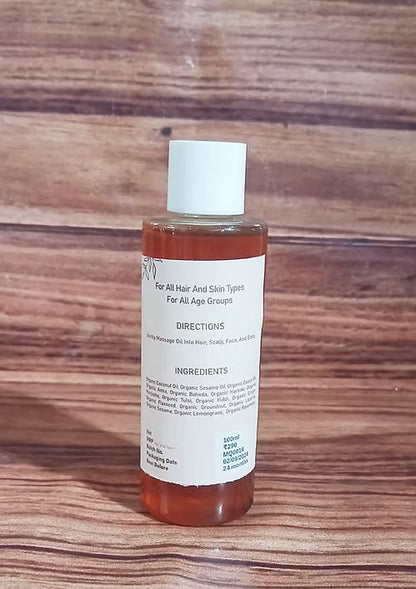 Satjeevan Organic Nourishing Hair & Skin Oil