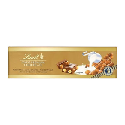 Lindt Gold Tab Chocolate with Hazelnut