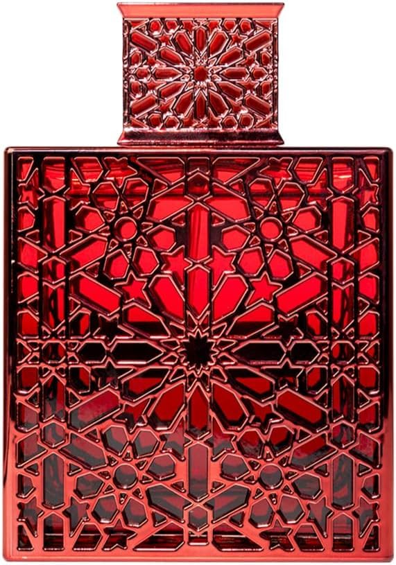 RAYHAAN Crimson Eau de Parfum Spray for Unisex –Luxury Arabian Perfume, Long Lasting EDP Fragrance, Premium Designer Red Bottle Scent, Rich Oriental Aroma for Men & Women