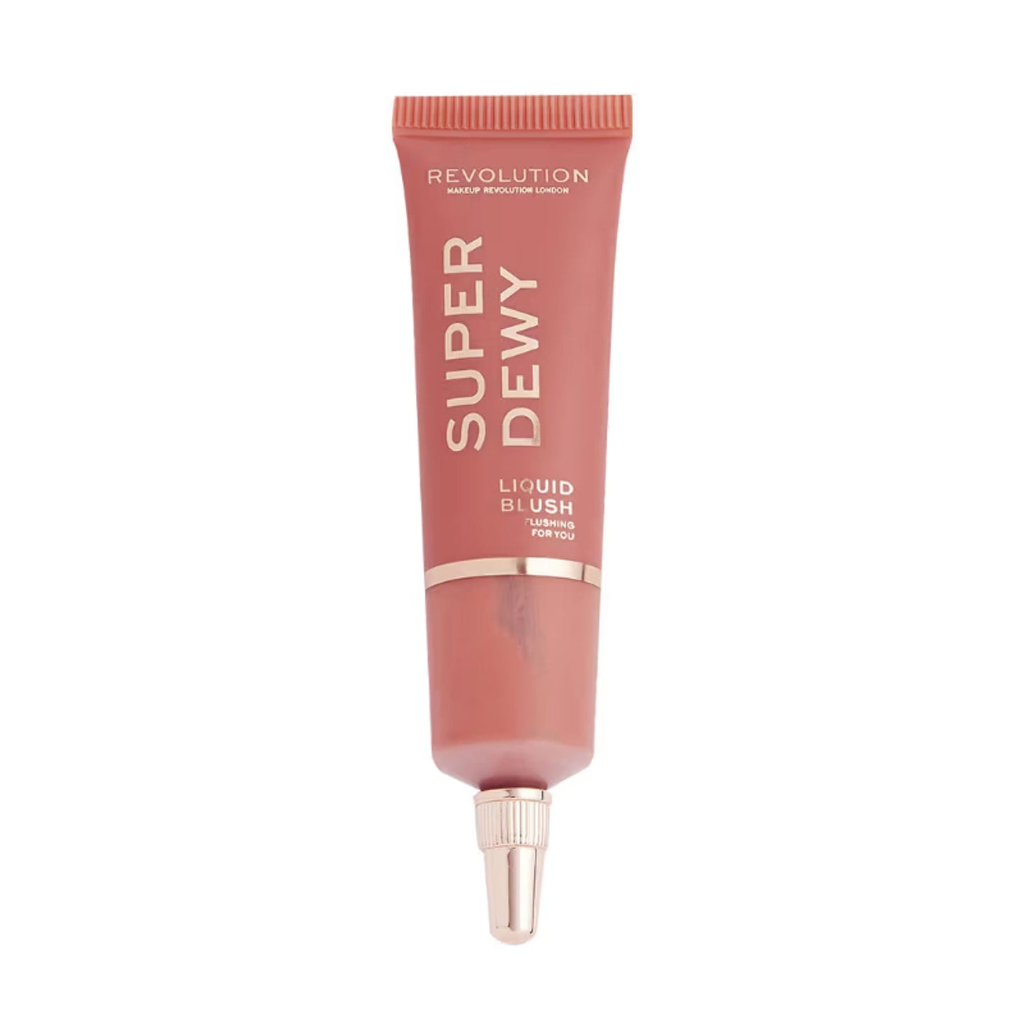 Makeup Revolution Superdewy Liquid Blusher - Ultra Pigmented-Dewy & Radiant Formula You Had Me At First Blush - Flushing For You