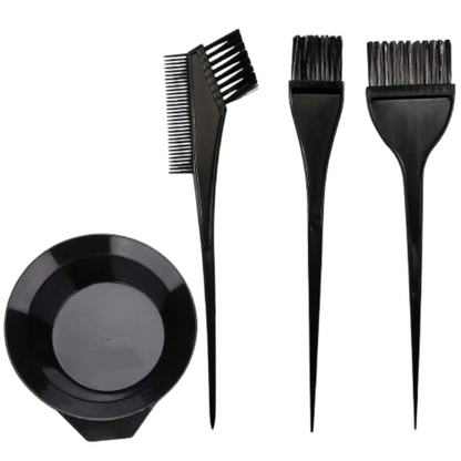 Bronson Professional Hair Dye Colouring Kit Brush And Bowl