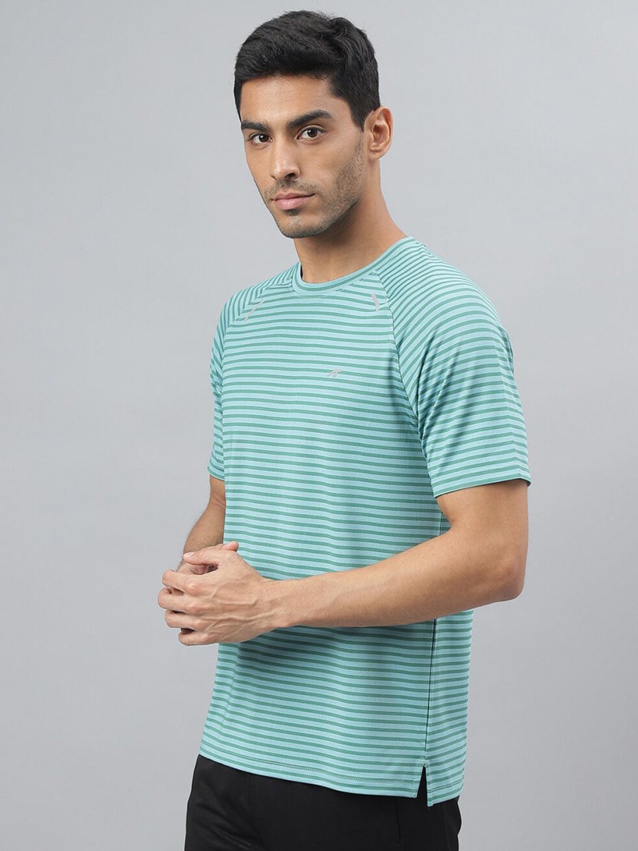 Alcis Drytech+ Anti-Static Slim-Fit Round Neck Running T-Shirt