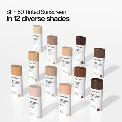 Wishcare Daily Fluid Tinted Sunscreen SPF50PA++++ - R303