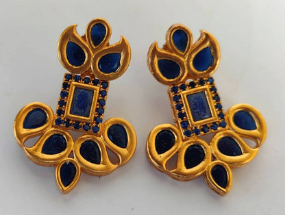 Blue Designer Earrings
