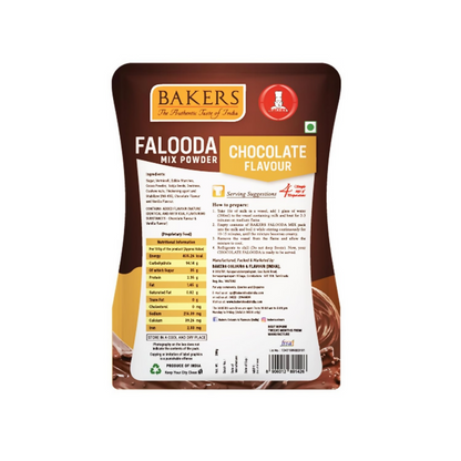 BAKERS Chocolate, Rose And Strawberry Flavour Falooda Mix Powder