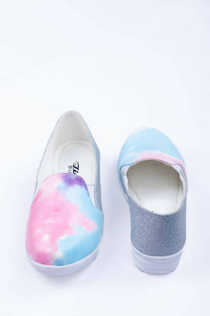 Tiny Bugs Girls Multi Color Prited Flat Casual Wear Ballerinas - Multi Color