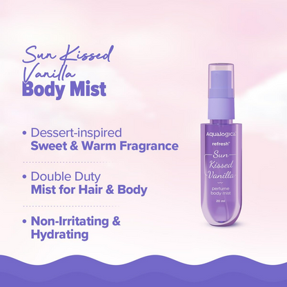 Aqualogica Refresh+ Vanilla Body Care Gift Set Kit