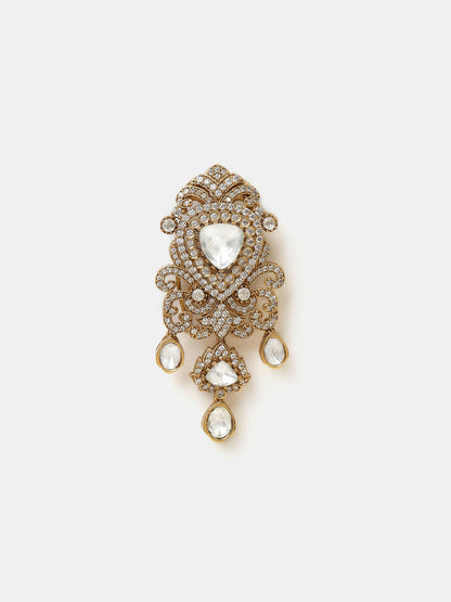 Ruby Raang Shahi Knot Pin