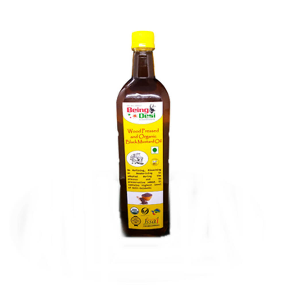 Being Desi Wood pressed Organic Black Mustard Oil