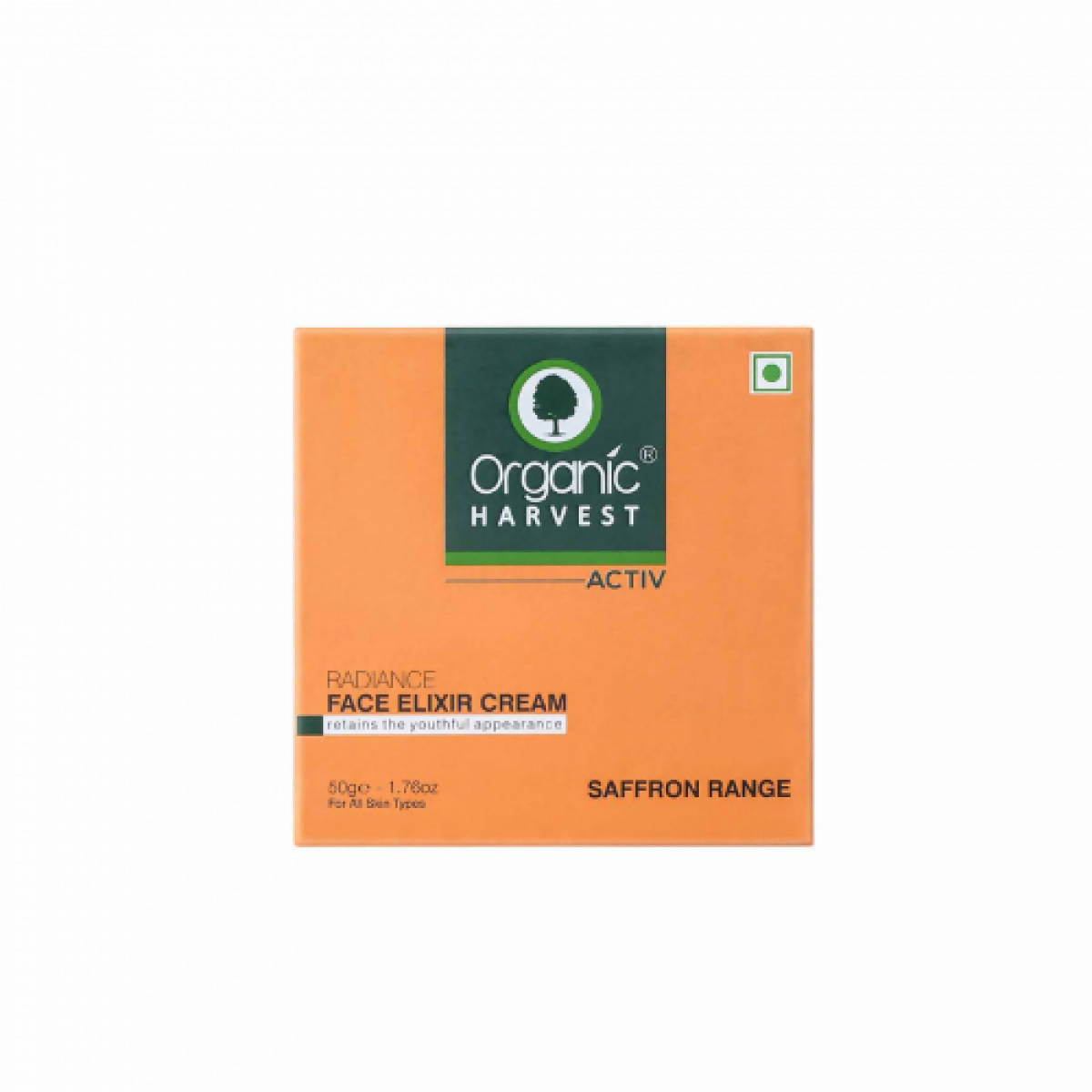 Organic Harvest Radiance Face Elixir Cream - 50 gms