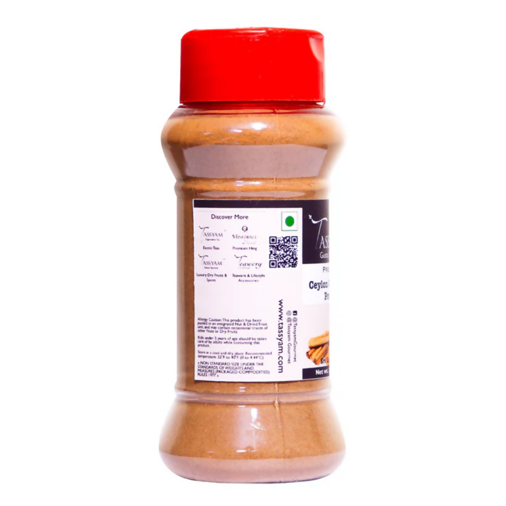 Tassyam Organics Premium Ceylon Cinnamon Powder