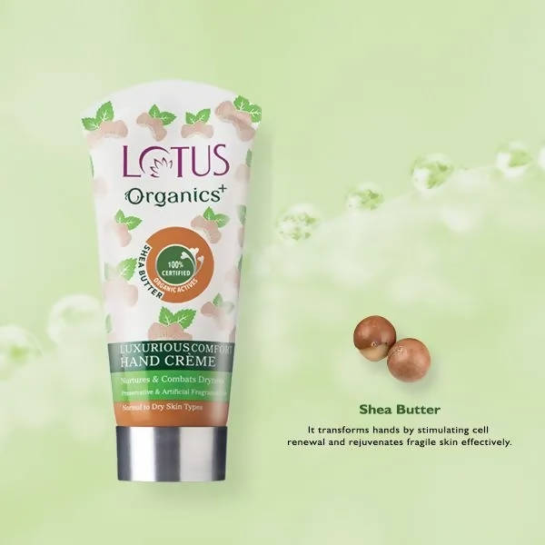 Lotus Organics+ Luxurious Comfort Hand Creme (Shea Butter)