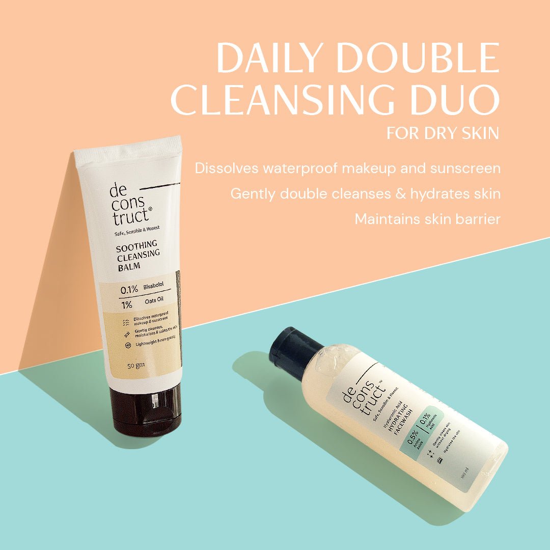 Deconstruct Daily Usage Double Cleansing Combo