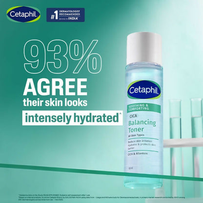 Cetaphil CICA Toner, Skin Barrier Protection, Reduces Irritation