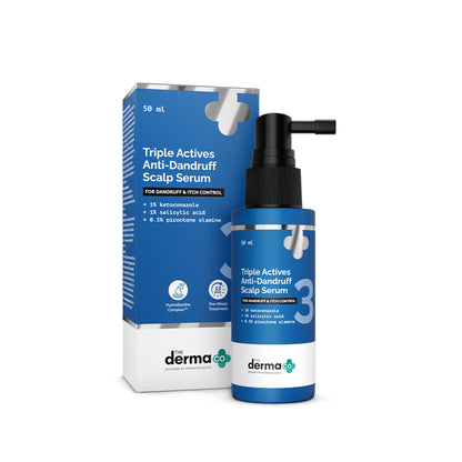 The Derma Co Triple Actives Anti-Dandruff Scalp Serum