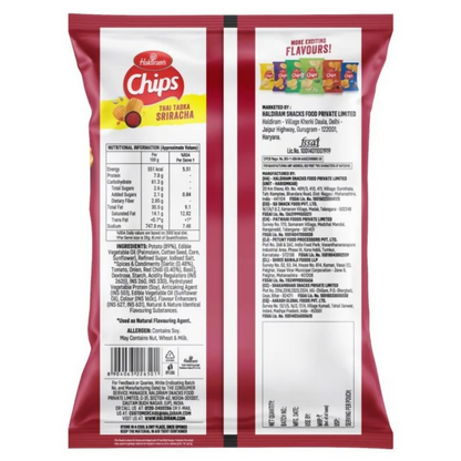 Haldiram's Thai Tadka Sriracha Potato Chips