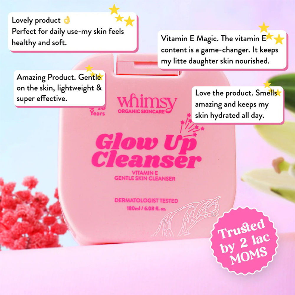 Whimsy Beauty Glow Up Face & Body Cleanser Vitamin E