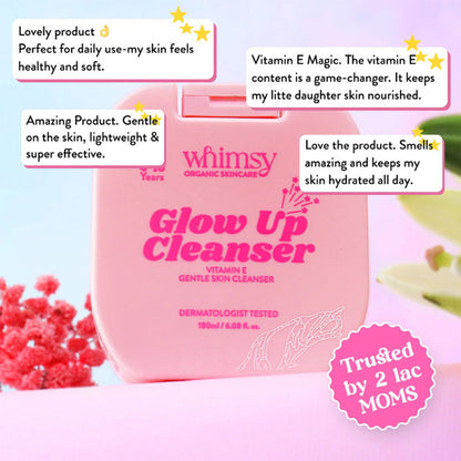 Whimsy Beauty Glow Up Face & Body Cleanser Vitamin E