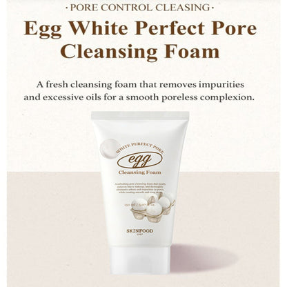 Skinfood Egg White Perfect Pore Cleansing Foam