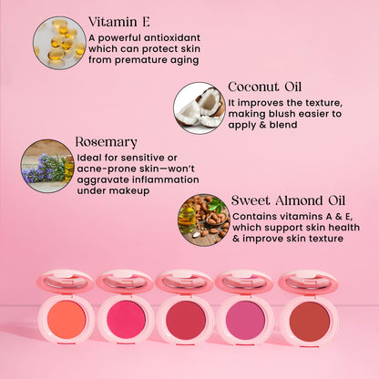 Milagro Beauty Gula-Bae Cream Blush - Honey Suckle