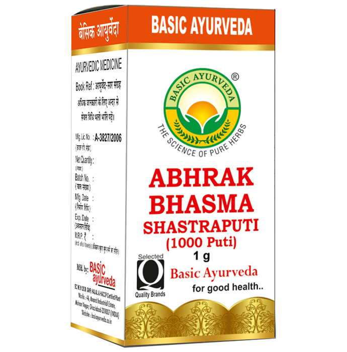 Basic Ayurveda Abhrak Bhasma Shastraputi