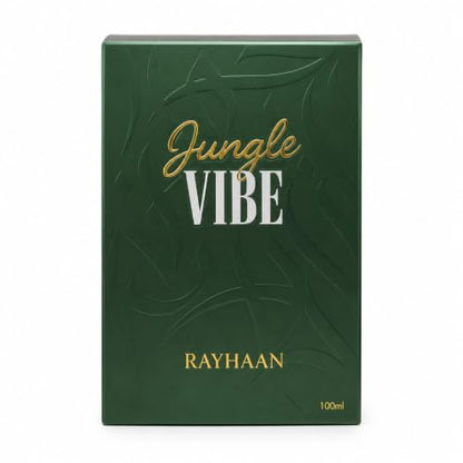 RAYHAAN Jungle Vibe Eau De Parfum for Men | Fresh Green Woody Aromatic Fragrance | Long-Lasting Perfume Spray