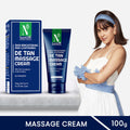NutriGlow Advanced Organics De-tan Massage Cream - 100 gms
