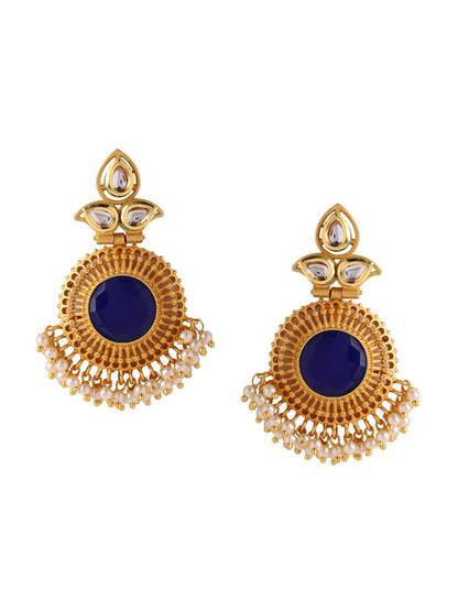 Shoshaa Woman Gold-Toned Contemporary Drop Earrings