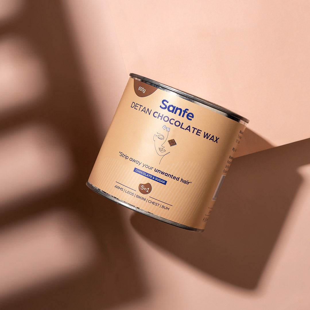 Sanfe Detan Chocolate Wax - 1200 gms