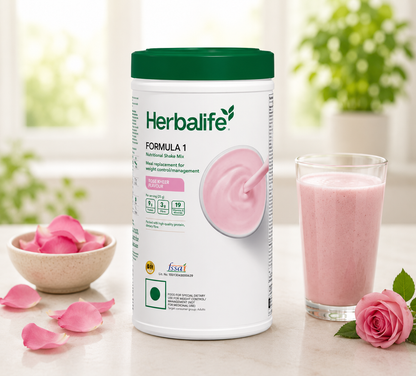 Herbalife Formula 1 Nutritional Shake Mix Rose Kheer Flavour