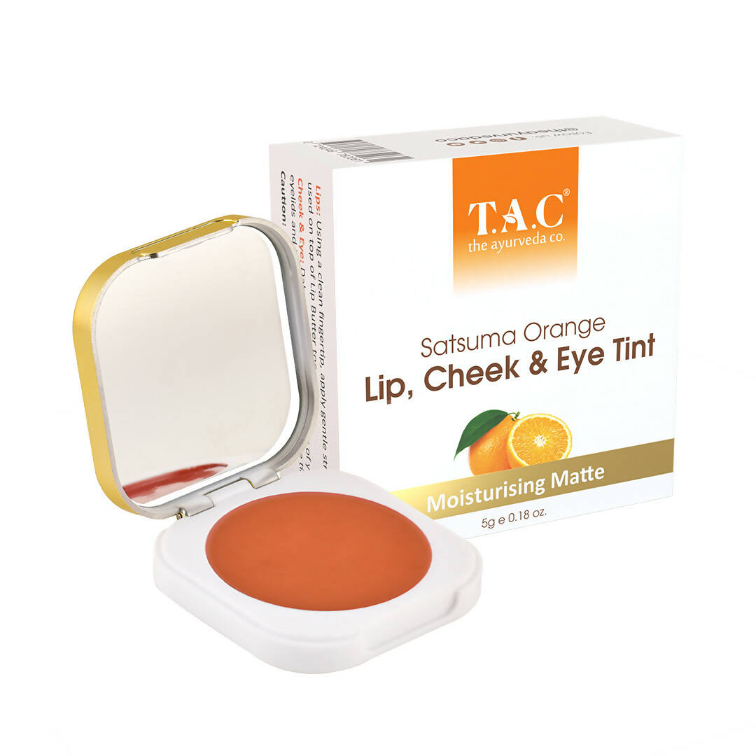 T.A.C - The Ayurveda Co. Satsuma Orange Lip, Cheek & Eye Tint
