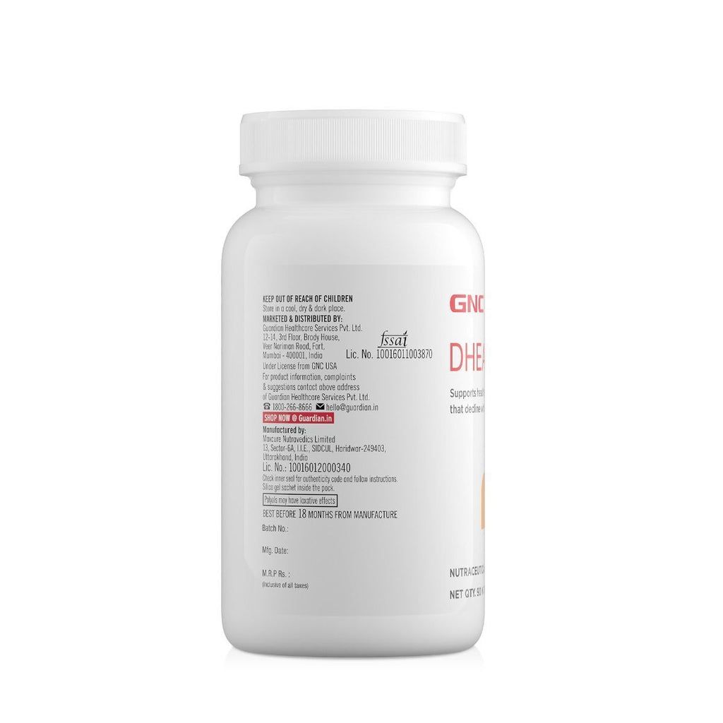 GNC DHEA Vegetarian Capsules – 90 Tabs