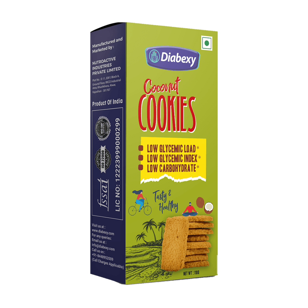 Diabexy Coconut Cookies - 110 gms