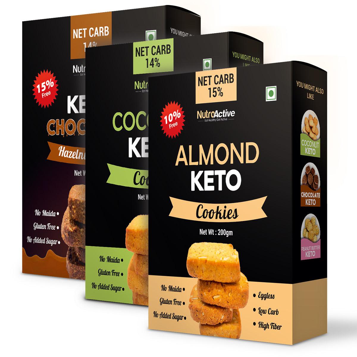 Diabexy NutroActive Keto Cookies Combo