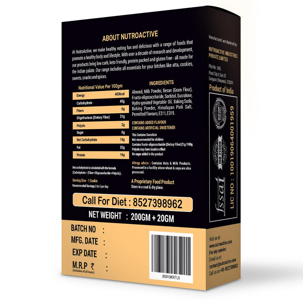 Diabexy NutroActive Keto Cookies Combo