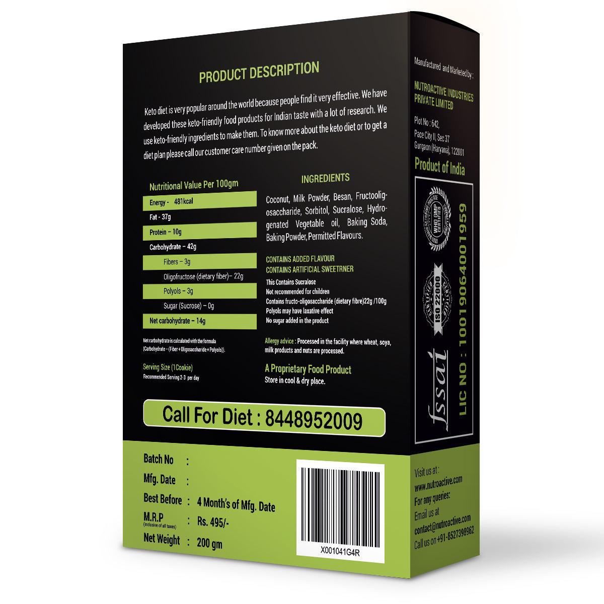 Diabexy NutroActive Keto Cookies Combo