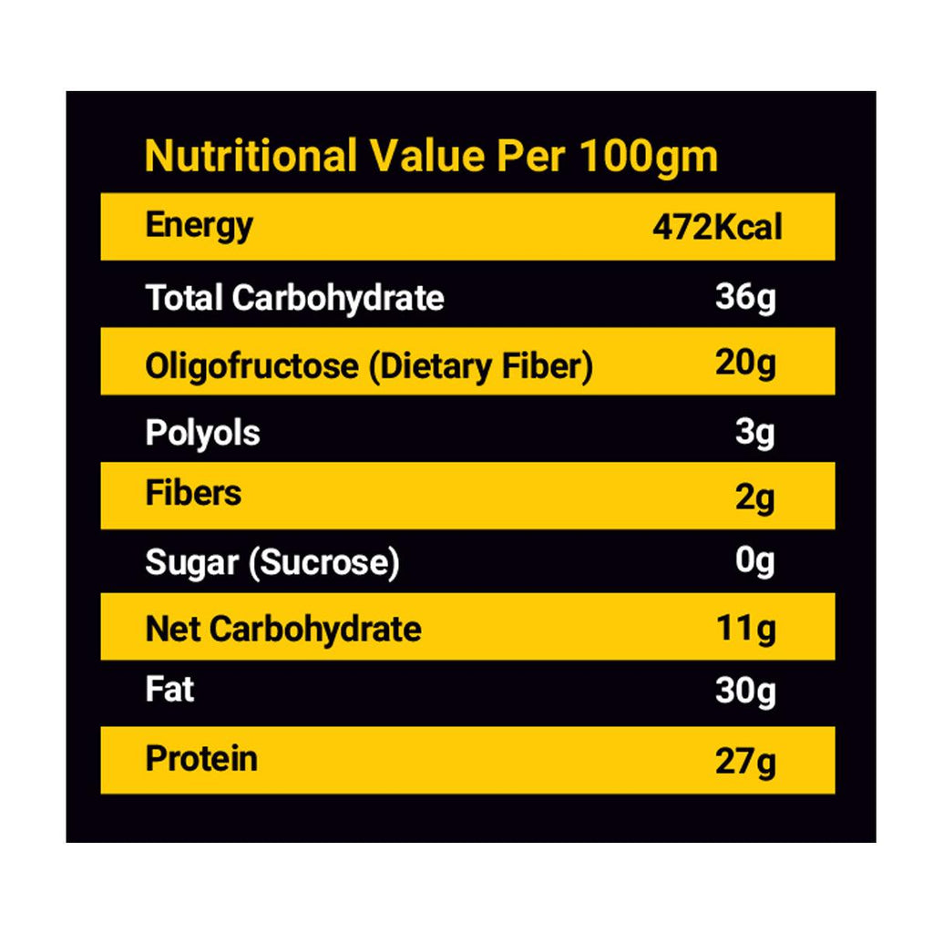 Diabexy NutroActive Keto Jeera Cookies Salted 0.5g Net Carb Zero Sugar - 110 gms