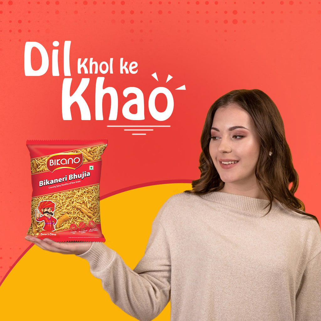 Bikanervala Bikano Bikaneri Bhujia - 1 Kg