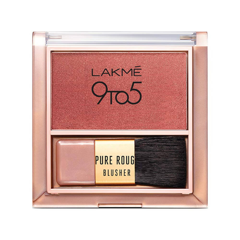 Lakme 9to5 Pure Rouge Blusher  Peach Affair - 6 gms