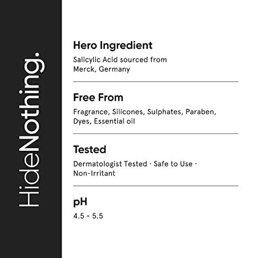 Minimalist 2% Salicylic Acid Face Wash